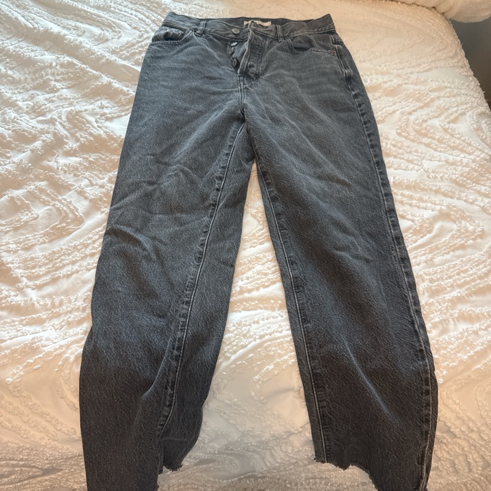 Classic Gray/black Women's Jeans